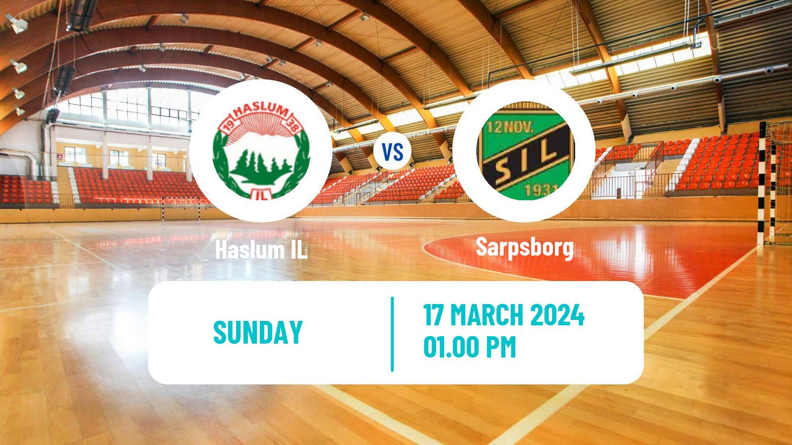 Handball Norwegian 1 Division Handball Women Haslum IL - Sarpsborg