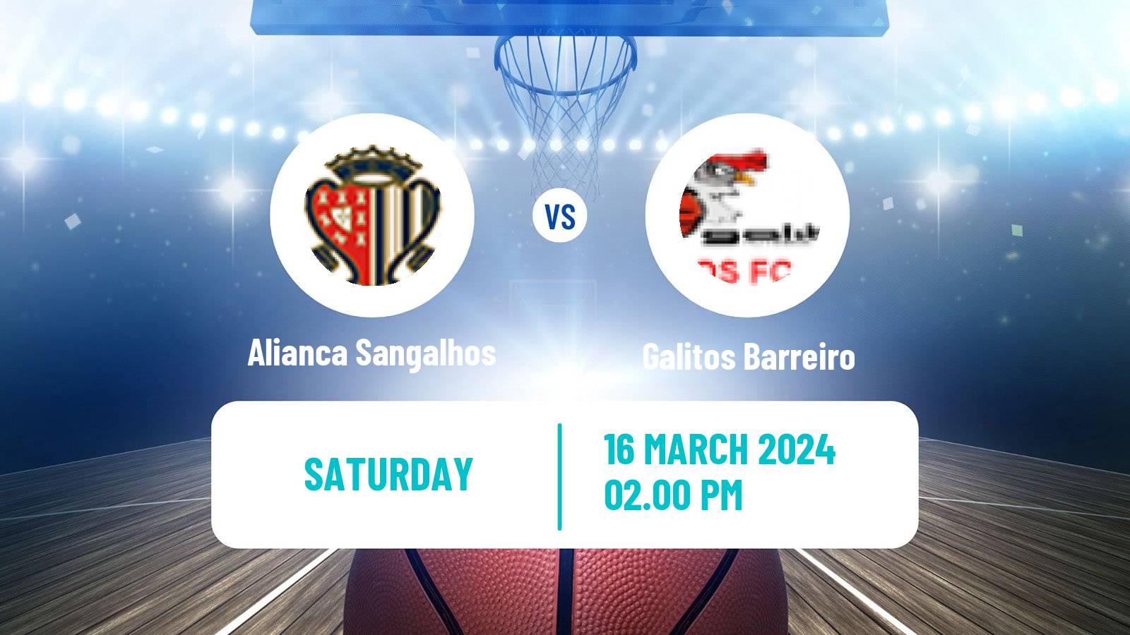 Basketball Portuguese Proliga Basketball Alianca Sangalhos - Galitos Barreiro