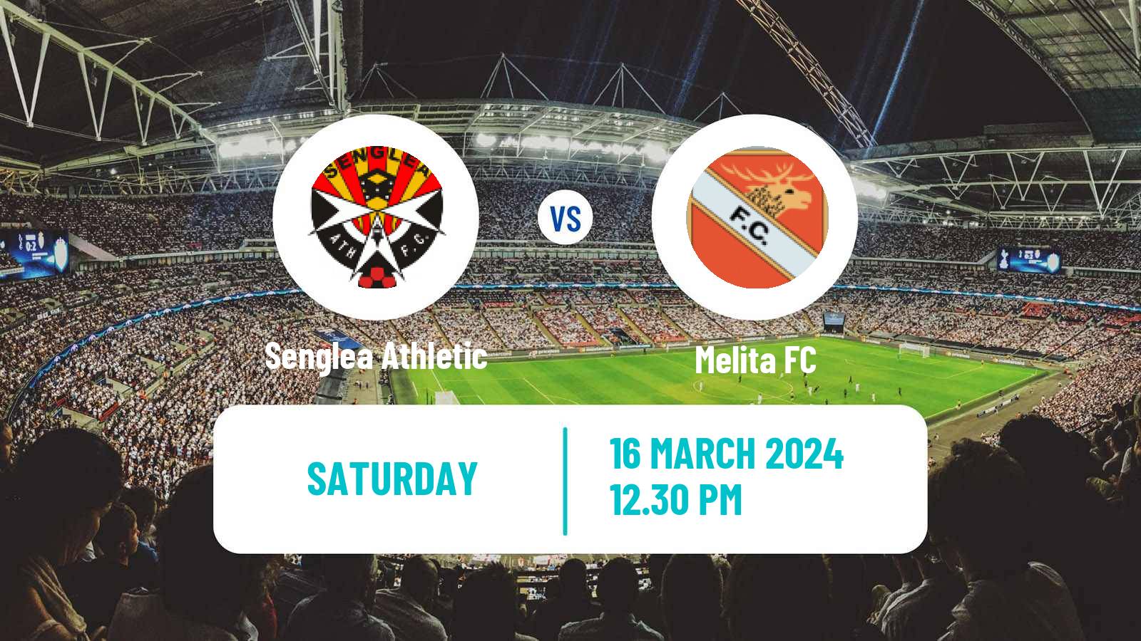 Soccer Maltese Challenge League Senglea Athletic - Melita