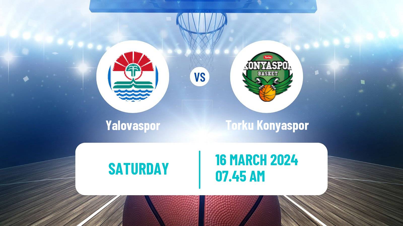 Basketball Turkish TBL Yalovaspor - Konyaspor