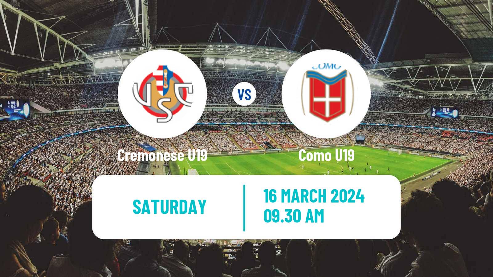 Soccer Italian Primavera 2 Cremonese U19 - Como U19