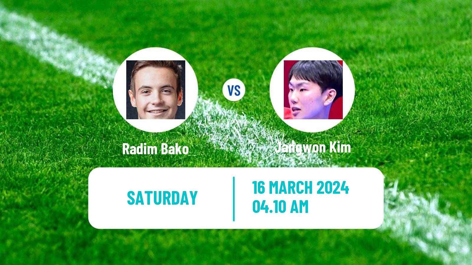 Table tennis Tt Star Series Men Radim Bako - Jangwon Kim