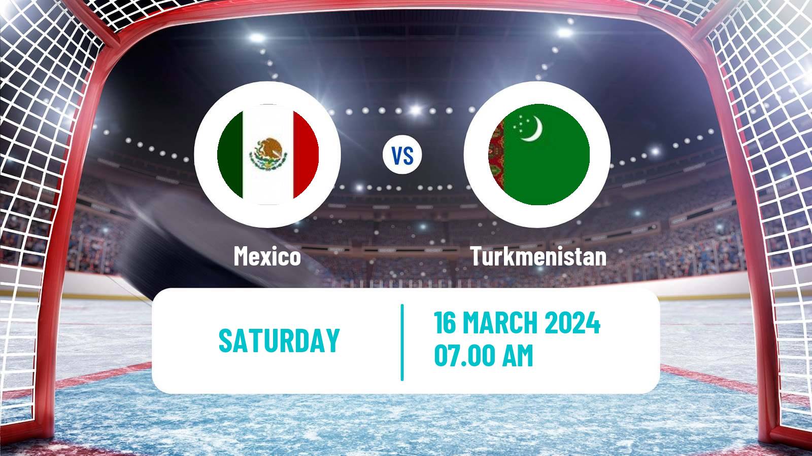 Hockey IIHF World Championship IIIA Mexico - Turkmenistan
