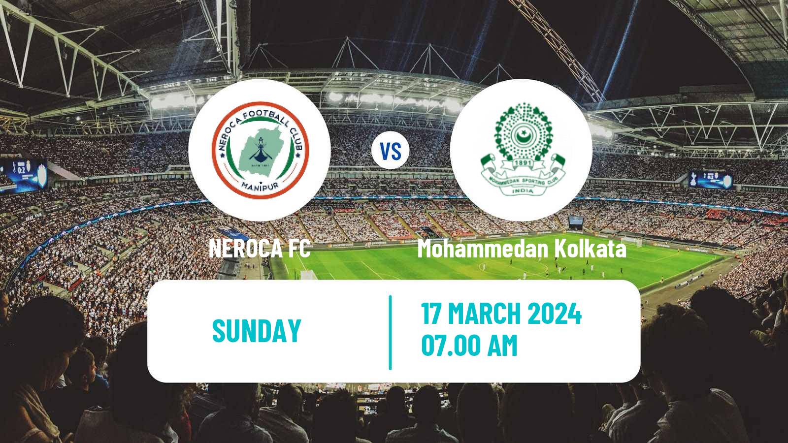 Soccer Indian I-League NEROCA - Mohammedan Kolkata
