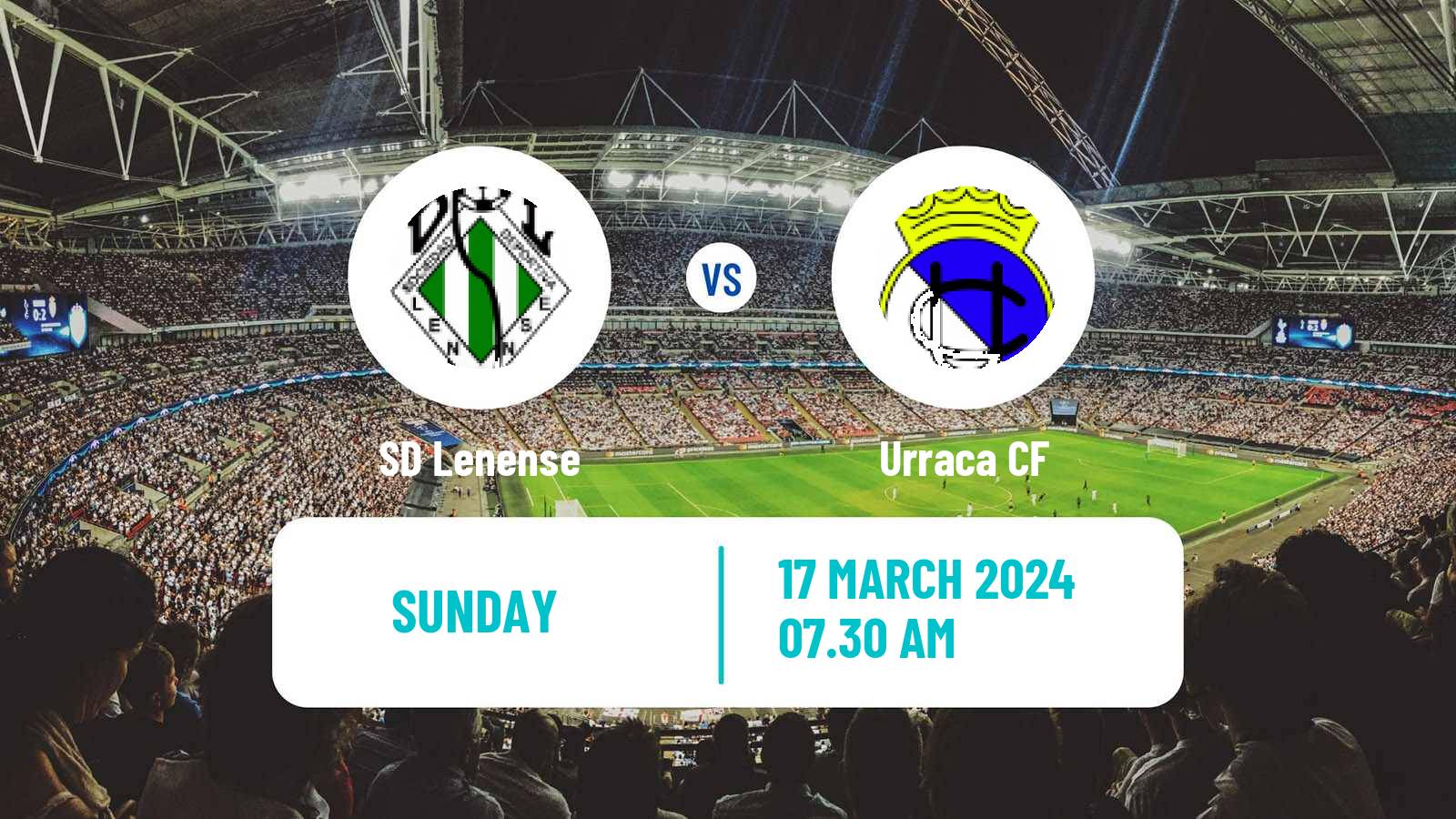 Soccer Spanish Tercera RFEF - Group 2 Lenense - Urraca
