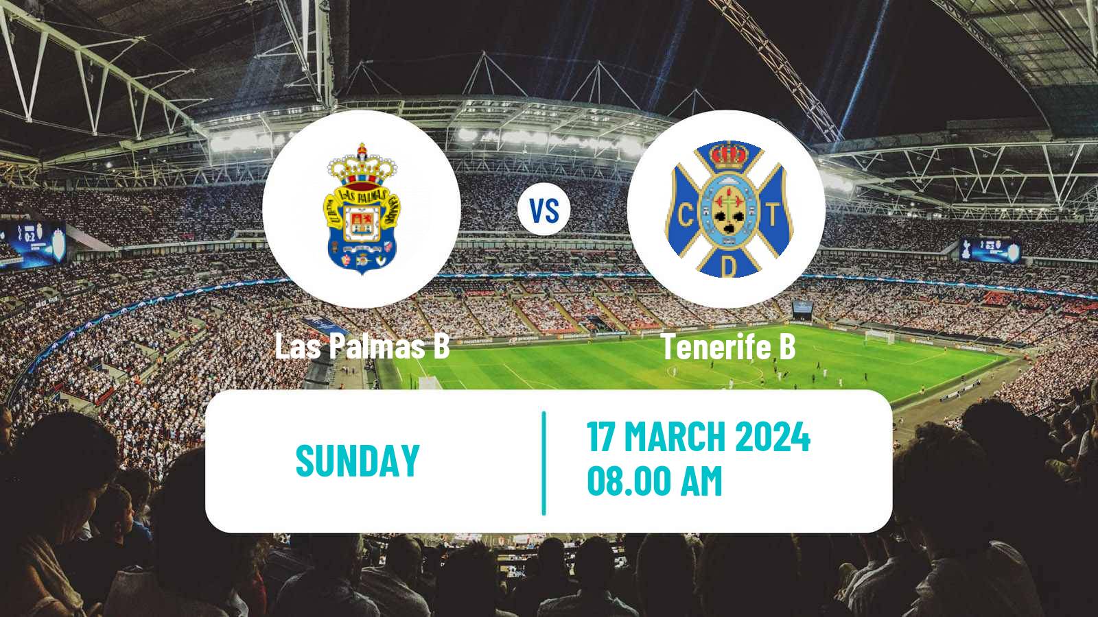 Soccer Spanish Tercera RFEF - Group 12 Las Palmas B - Tenerife B