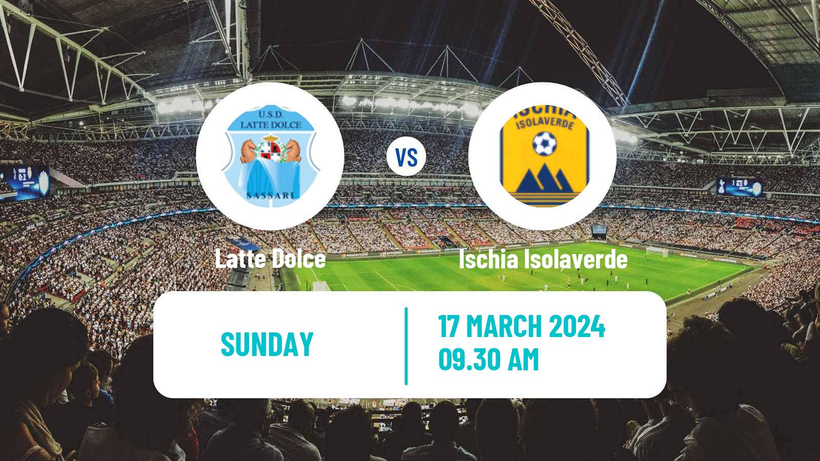 Soccer Italian Serie D - Group G Latte Dolce - Ischia Isolaverde