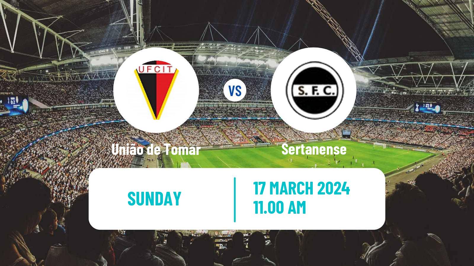 Soccer Campeonato de Portugal - Group C União de Tomar - Sertanense