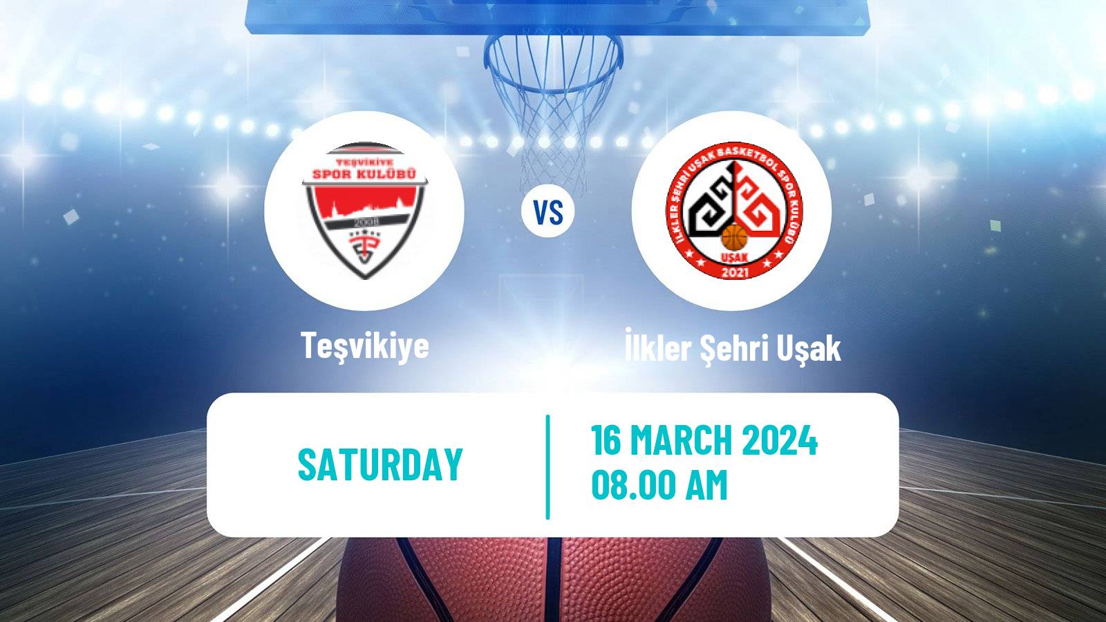 Basketball Turkish TB2L Teşvikiye - İlkler Şehri Uşak