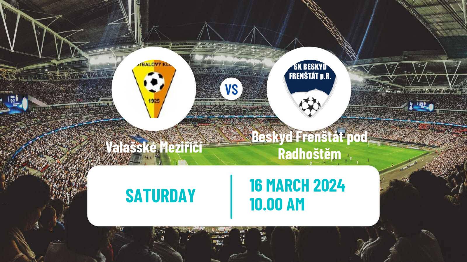 Football Czech Division F Valašské Meziříčí - Beskyd Frenštát pod Radhoštěm