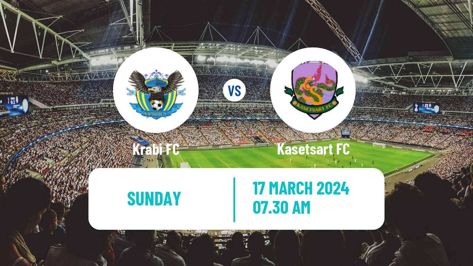 Soccer Thai League 2 Krabi - Kasetsart