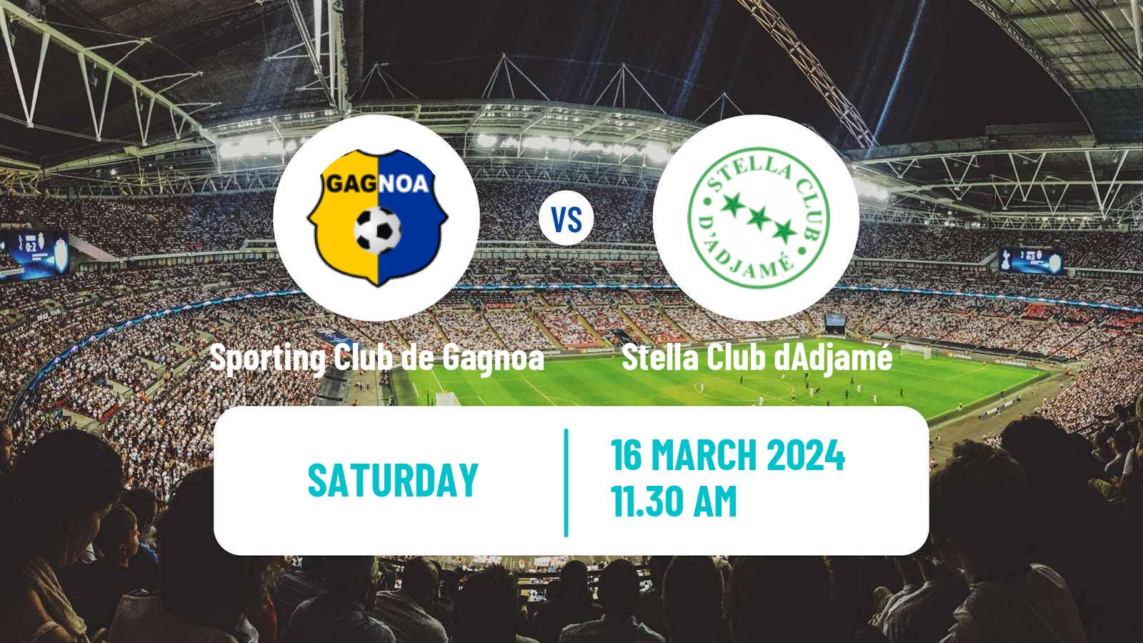 Soccer Cote d`Ivoire Ligue 1 Sporting Club de Gagnoa - Stella Club dAdjamé