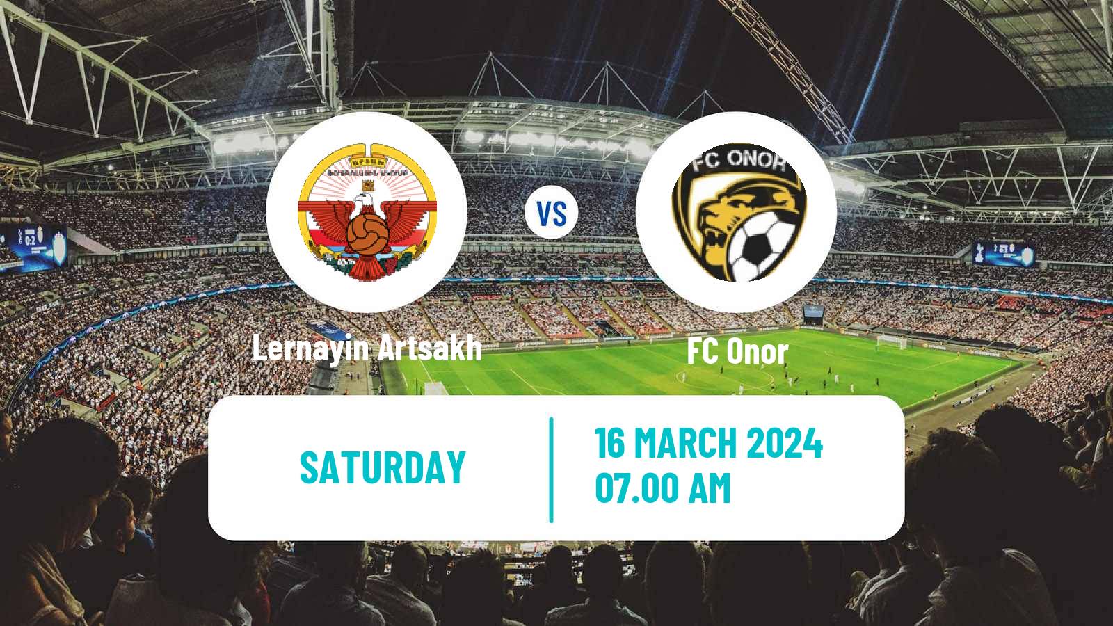 Soccer Armenian First League Lernayin Artsakh - Onor