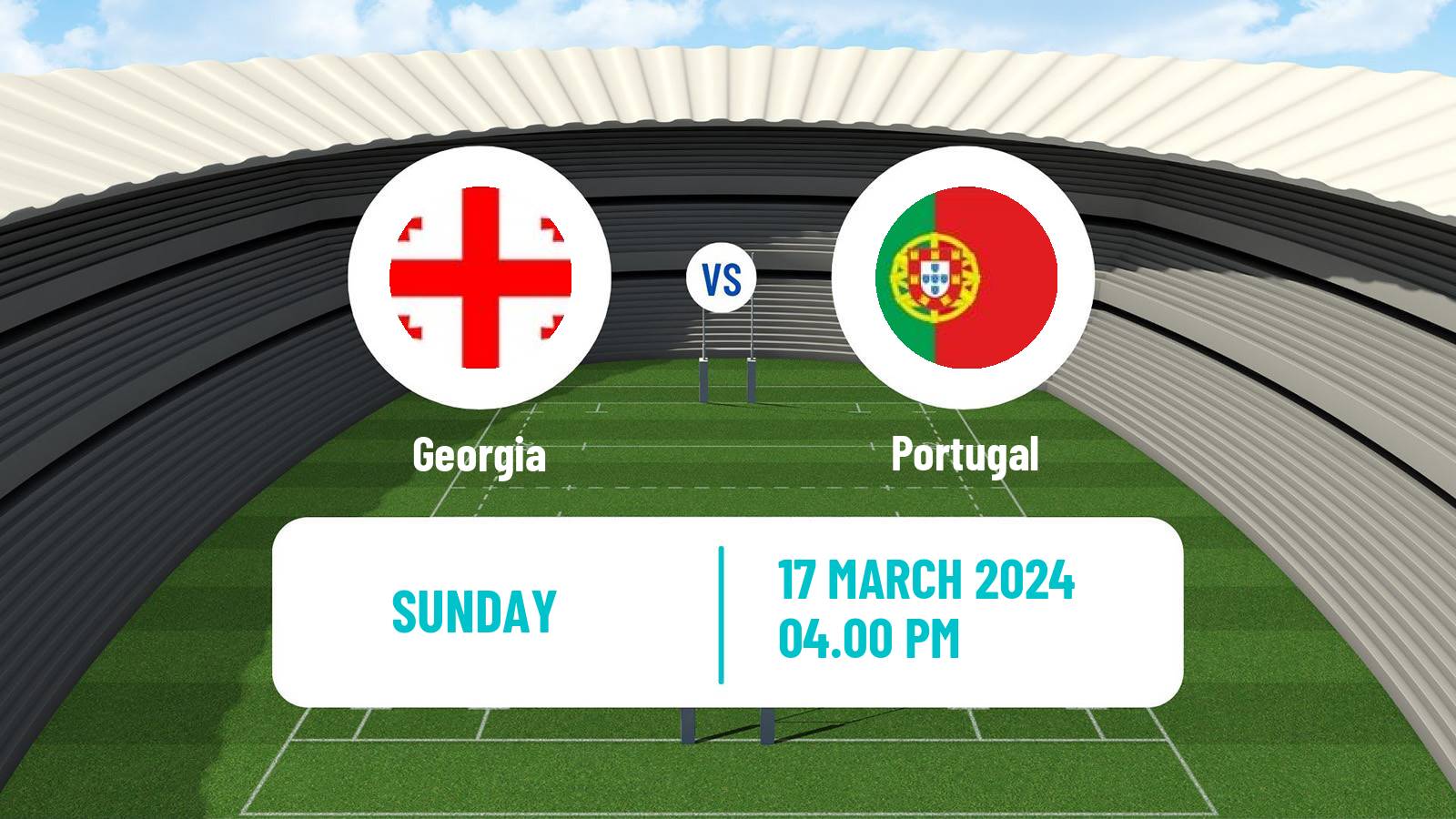Rugby union Rugby Europe Championship Georgia - Portugal