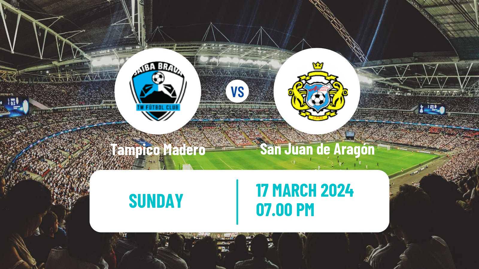 Football Mexican Liga Premier Serie A Jaiba Brava - San Juan de Aragón