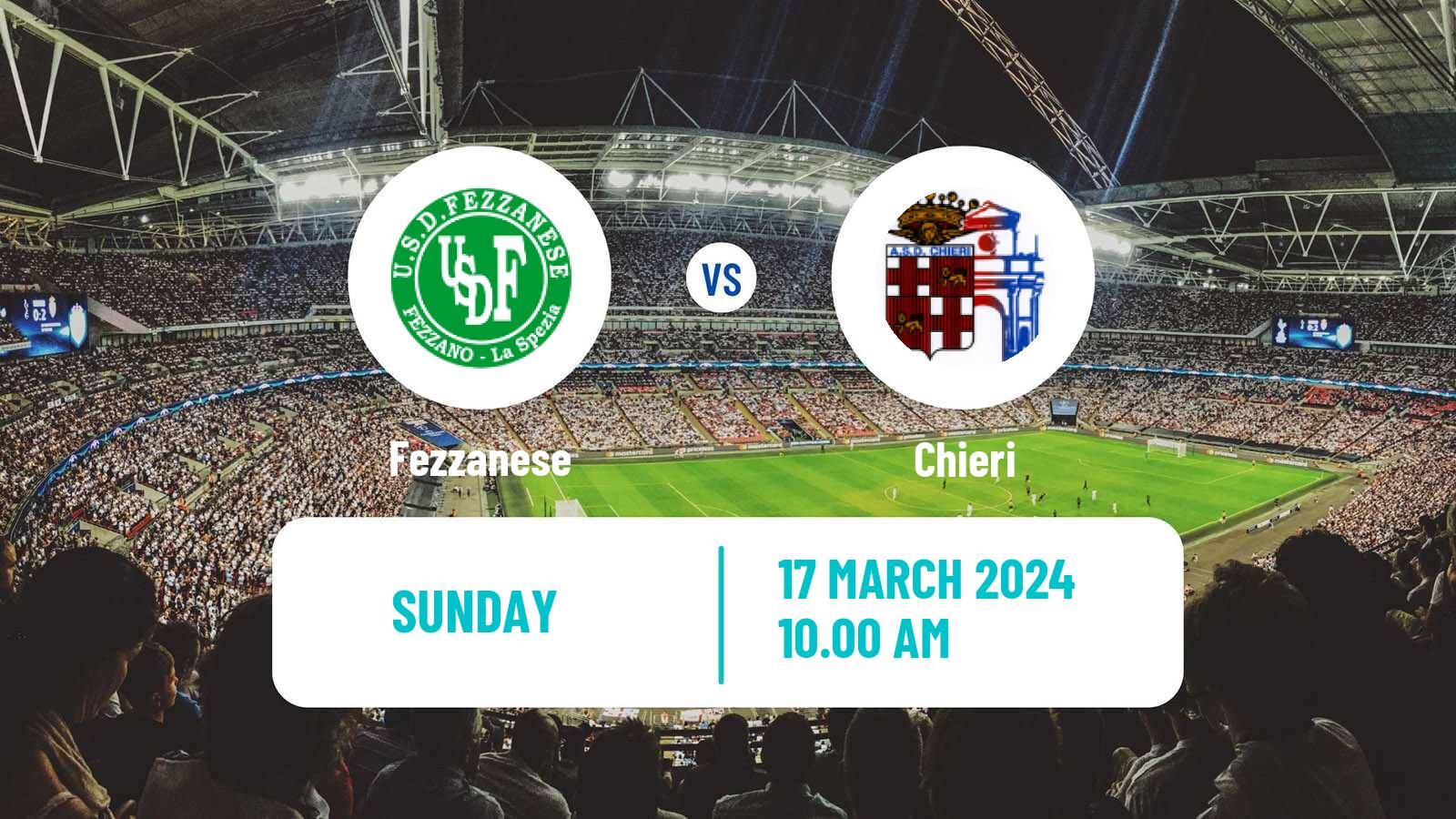 Soccer Italian Serie D - Group A Fezzanese - Chieri