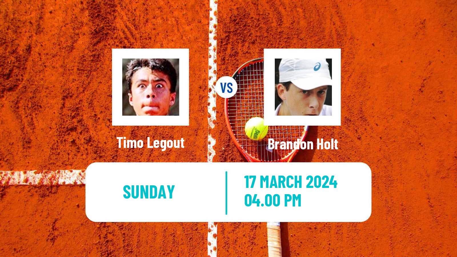 Tennis ITF M25 Bakersfield Ca Men Timo Legout - Brandon Holt