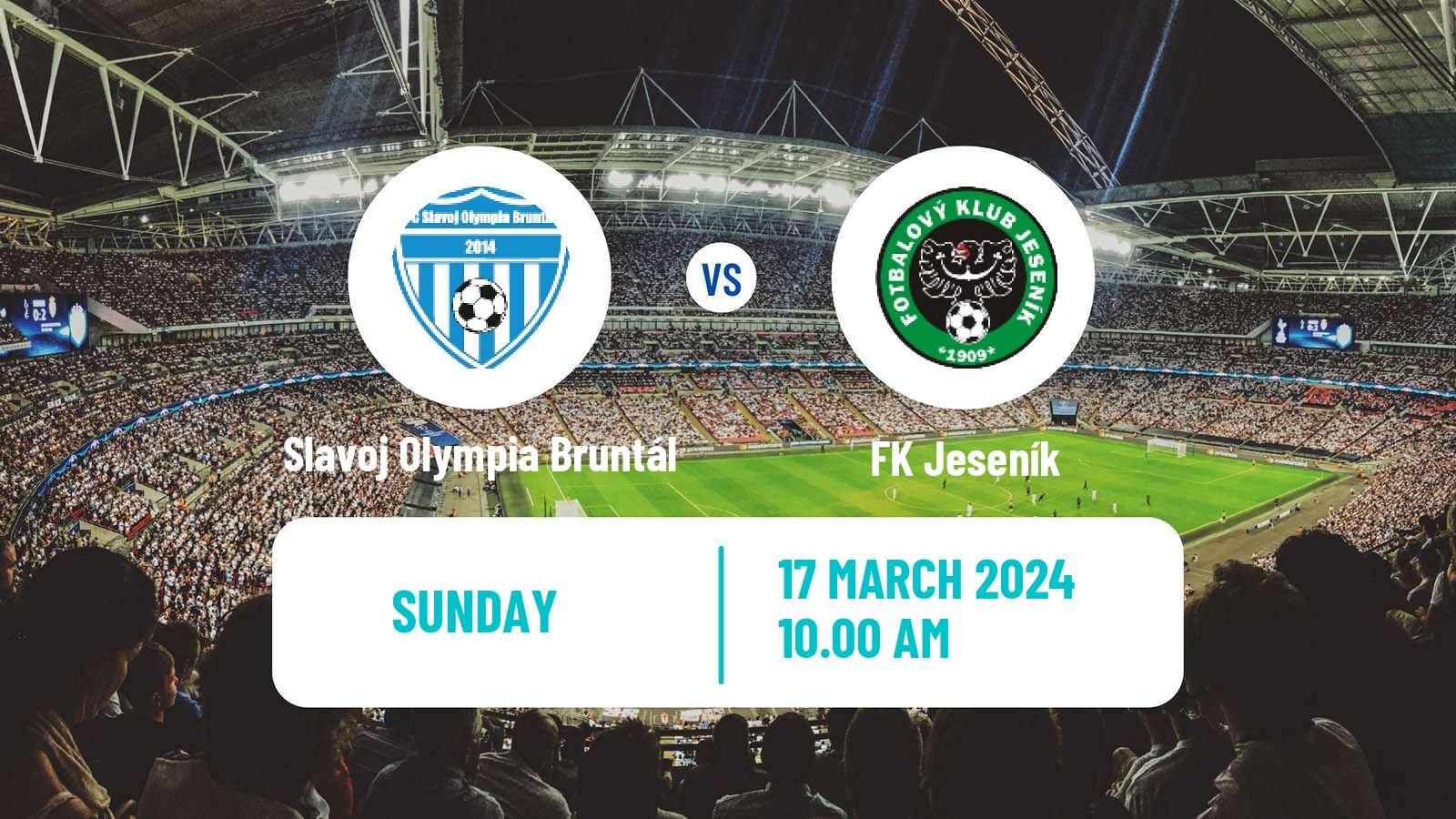 Football Czech Division F Slavoj Bruntál - Jeseník