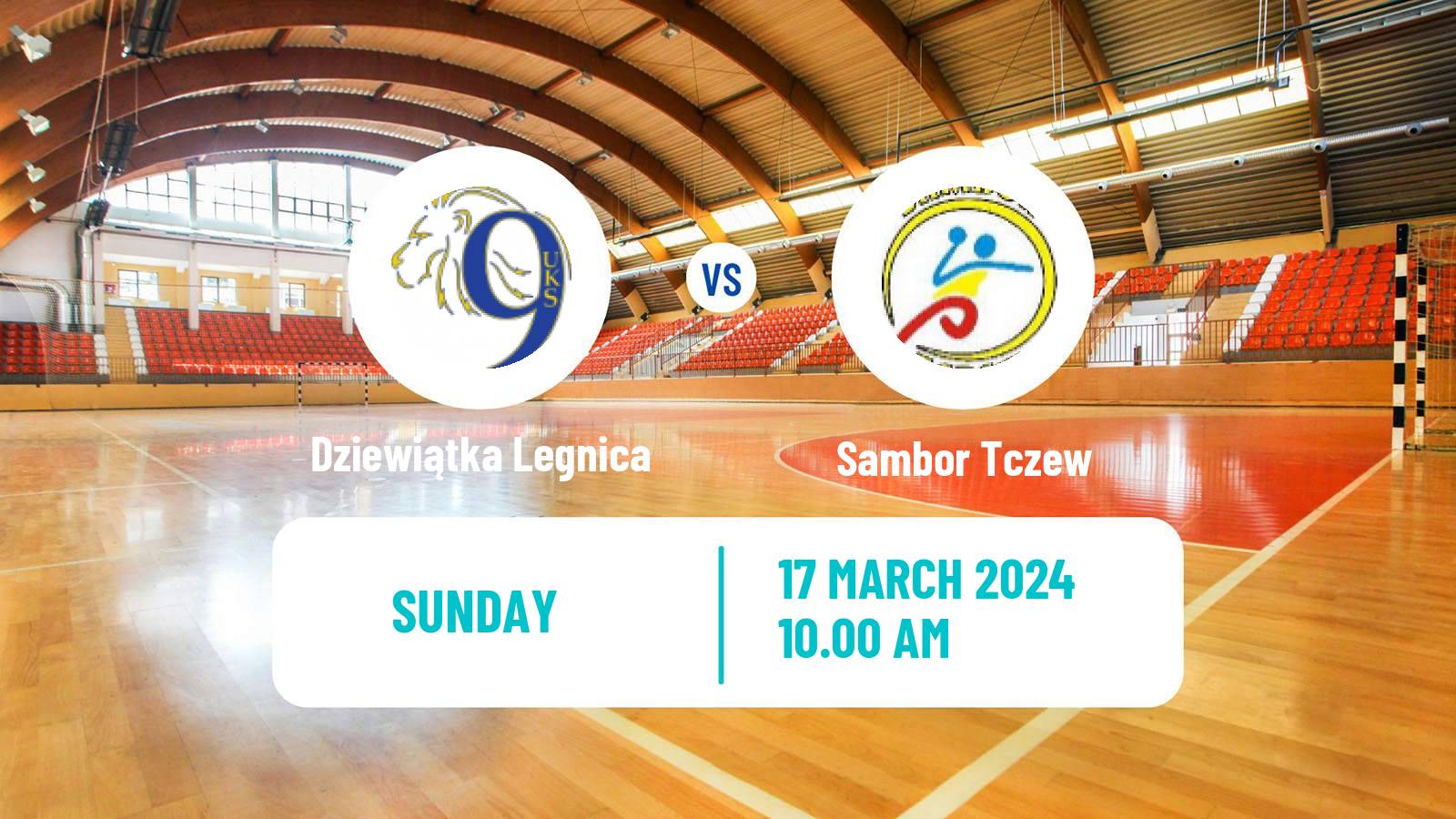 Handball Polish Central League Handball Women Dziewiątka Legnica - Sambor Tczew
