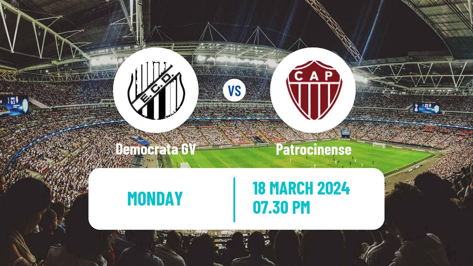 Soccer Brazilian Campeonato Mineiro Democrata GV - Patrocinense
