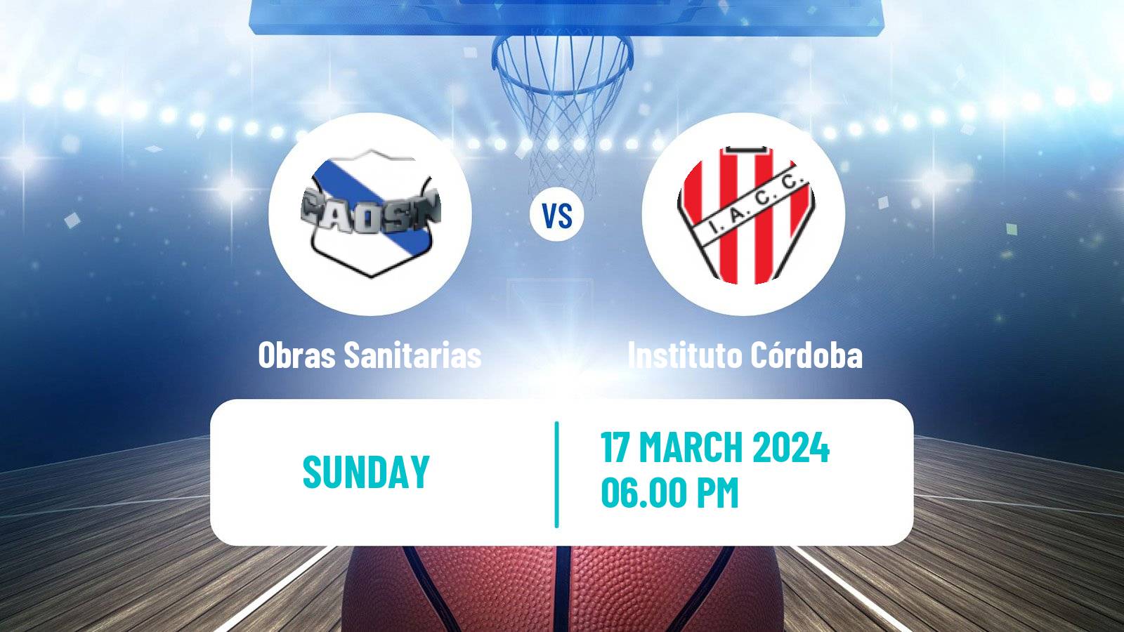 Basketball Argentinian Liga Femenina Basketball Obras Sanitarias - Instituto Córdoba