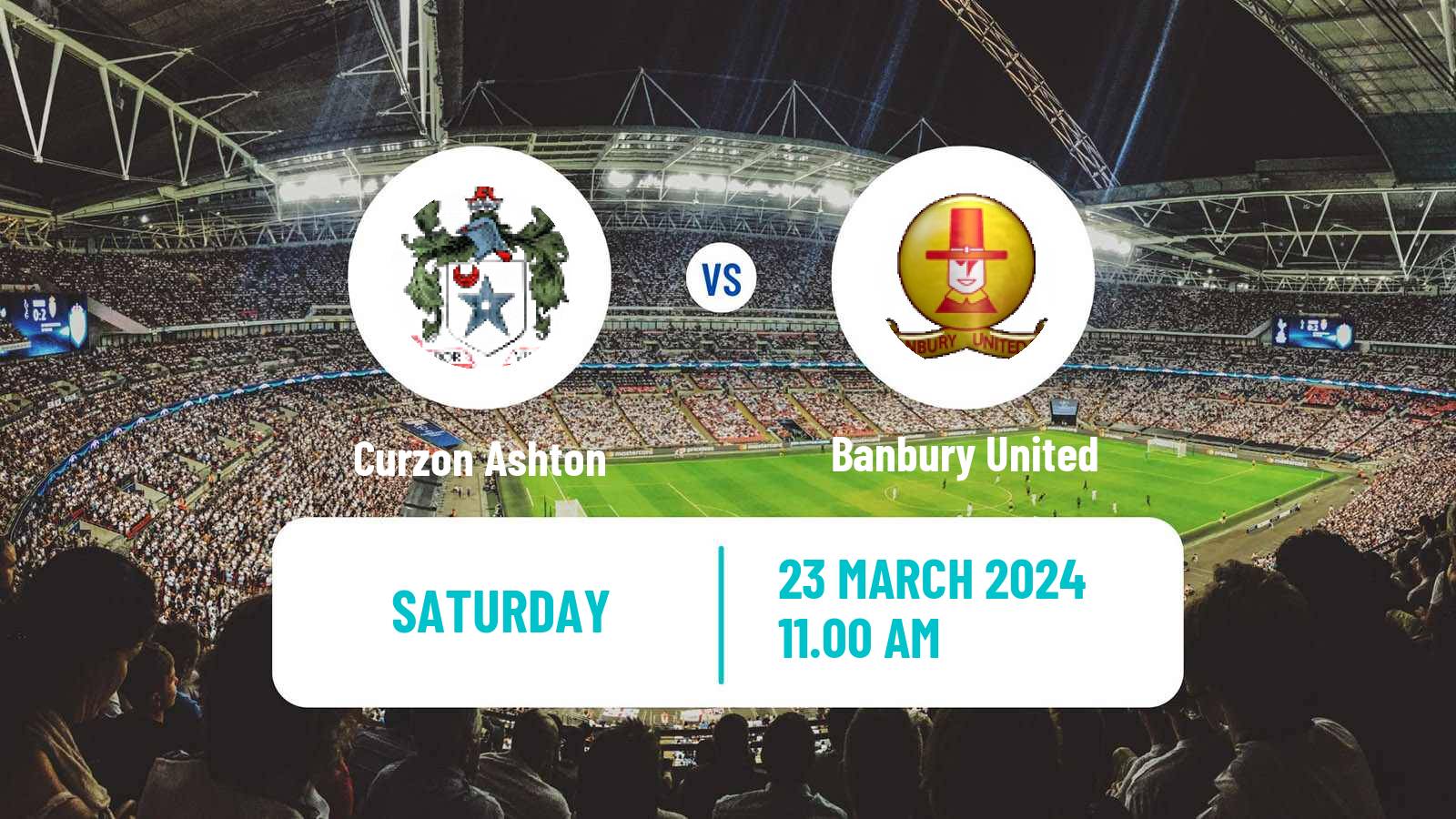 Soccer English National League North Curzon Ashton - Banbury United