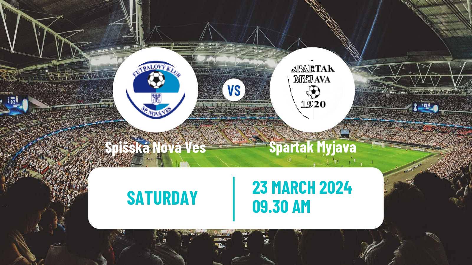 Soccer Slovak 2 Liga Spišská Nová Ves - Spartak Myjava