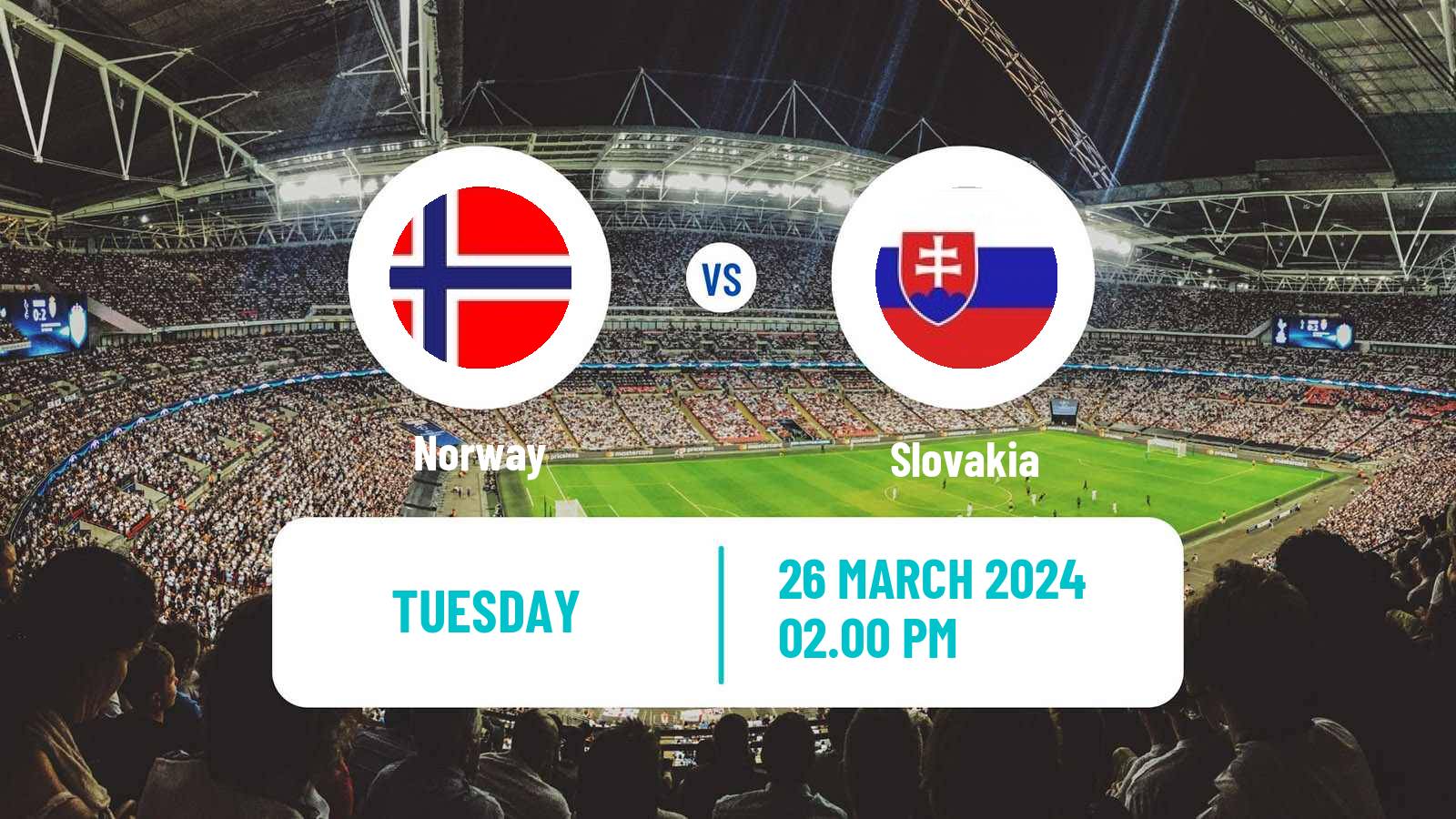 Soccer Friendly Norway - Slovakia