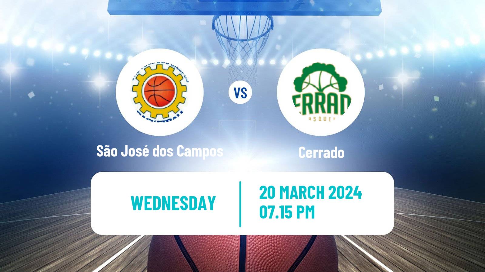Basketball Brazilian NBB São José dos Campos - Cerrado