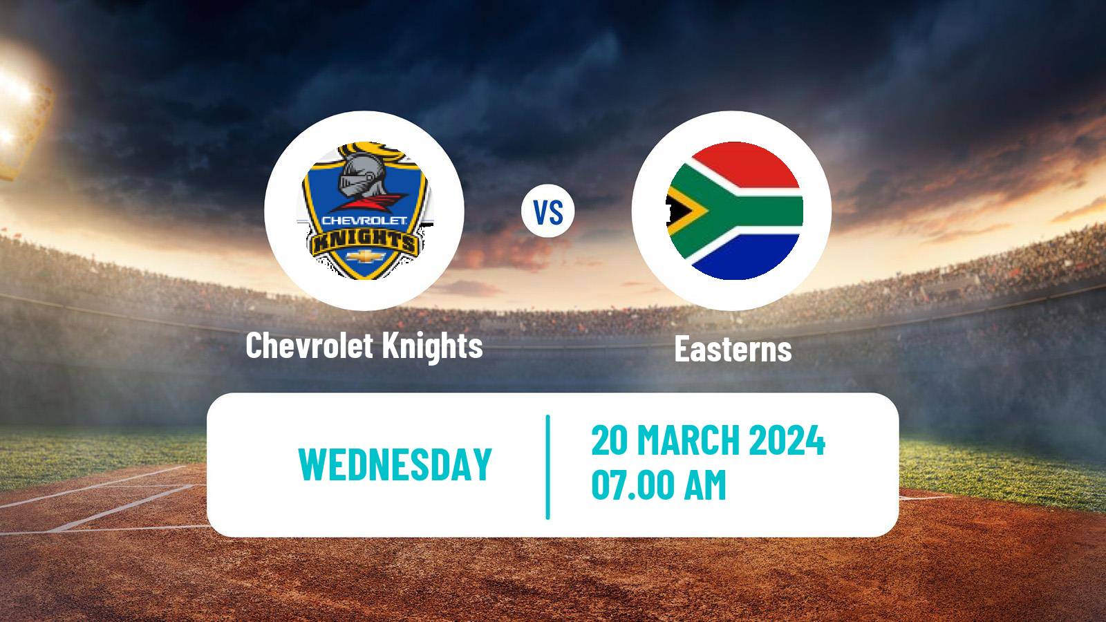 Cricket CSA Provincial T20 Cup Knights - Easterns