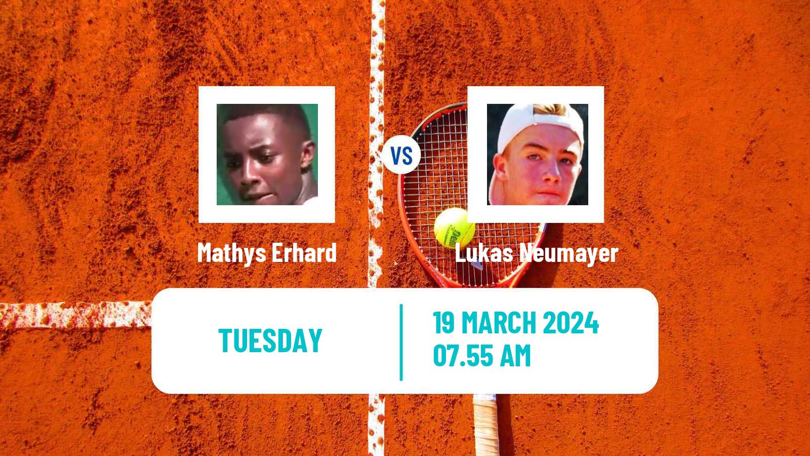 Tennis Zadar Challenger Men Mathys Erhard - Lukas Neumayer