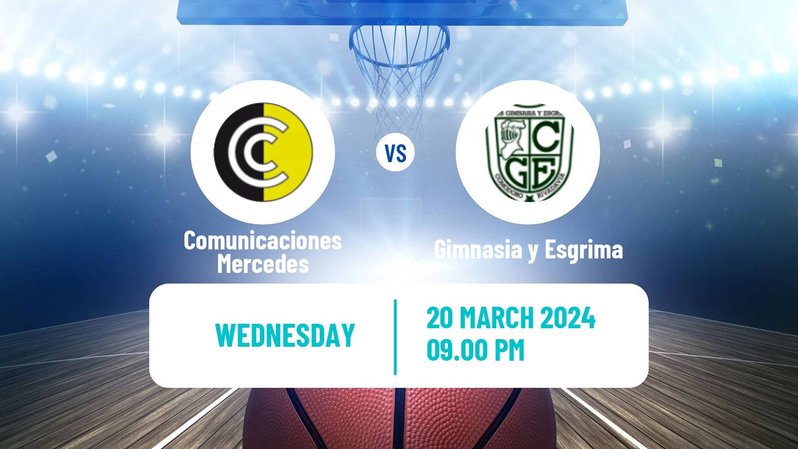Basketball Argentinian LNB Comunicaciones Mercedes - Gimnasia y Esgrima