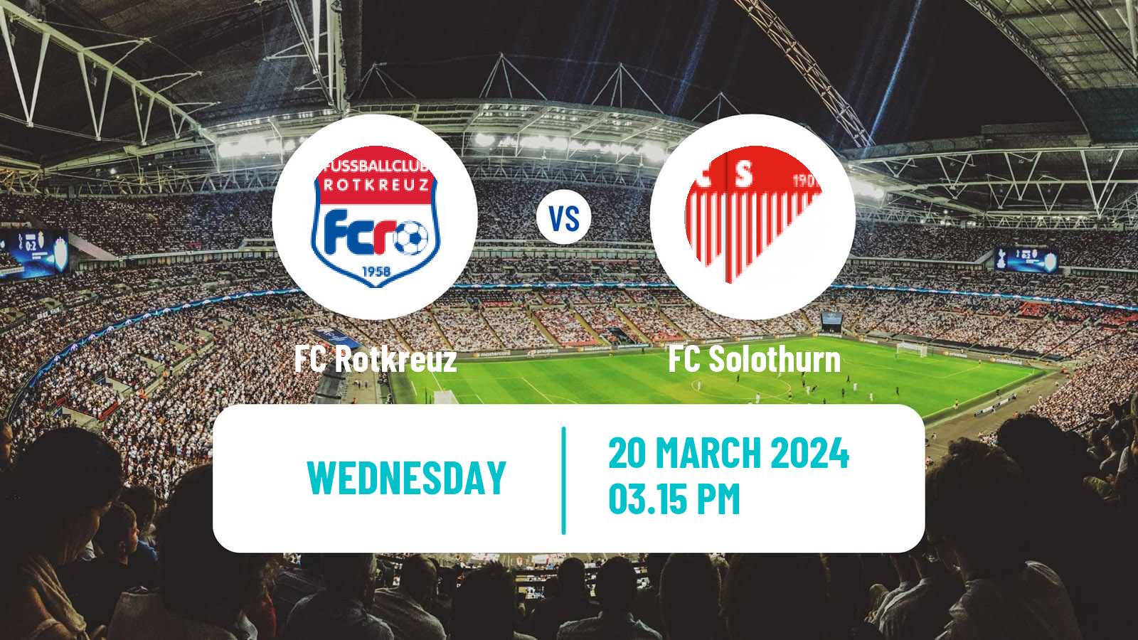 Football Swiss 1 Liga Classic Group 2 Rotkreuz - Solothurn