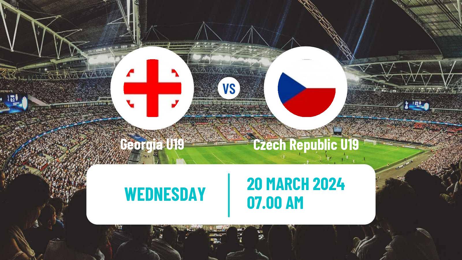 Soccer UEFA Euro U19 Georgia U19 - Czech Republic U19