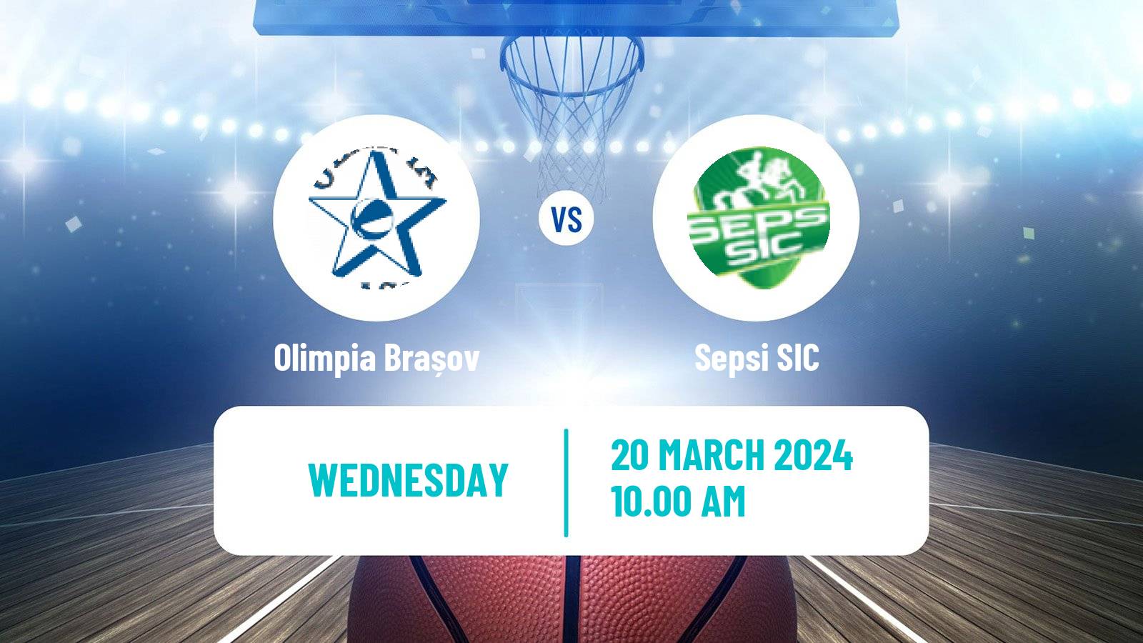 Basketball Romanian Liga National Basketball Women Olimpia Brașov - Sepsi SIC
