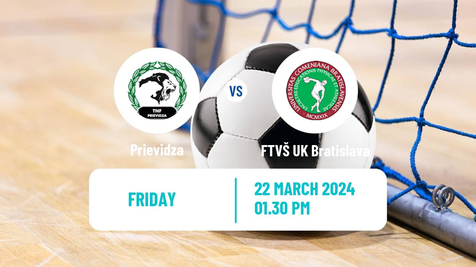 Futsal Slovak Extraliga Futsal Prievidza - FTVŠ UK Bratislava