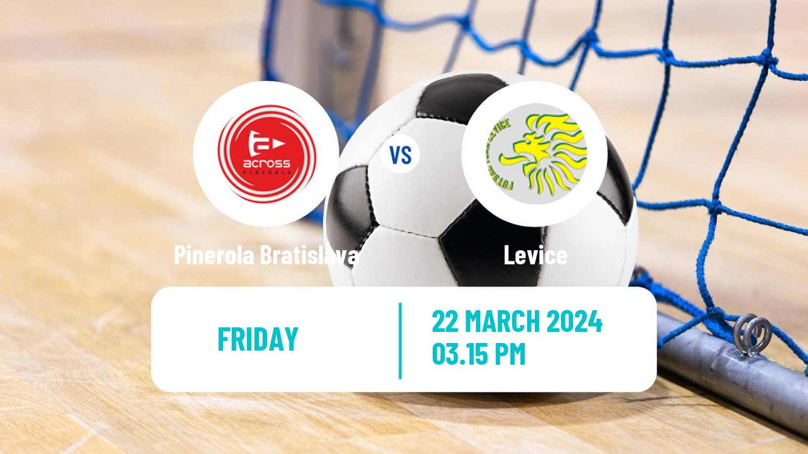 Futsal Slovak Extraliga Futsal Pinerola Bratislava - Levice