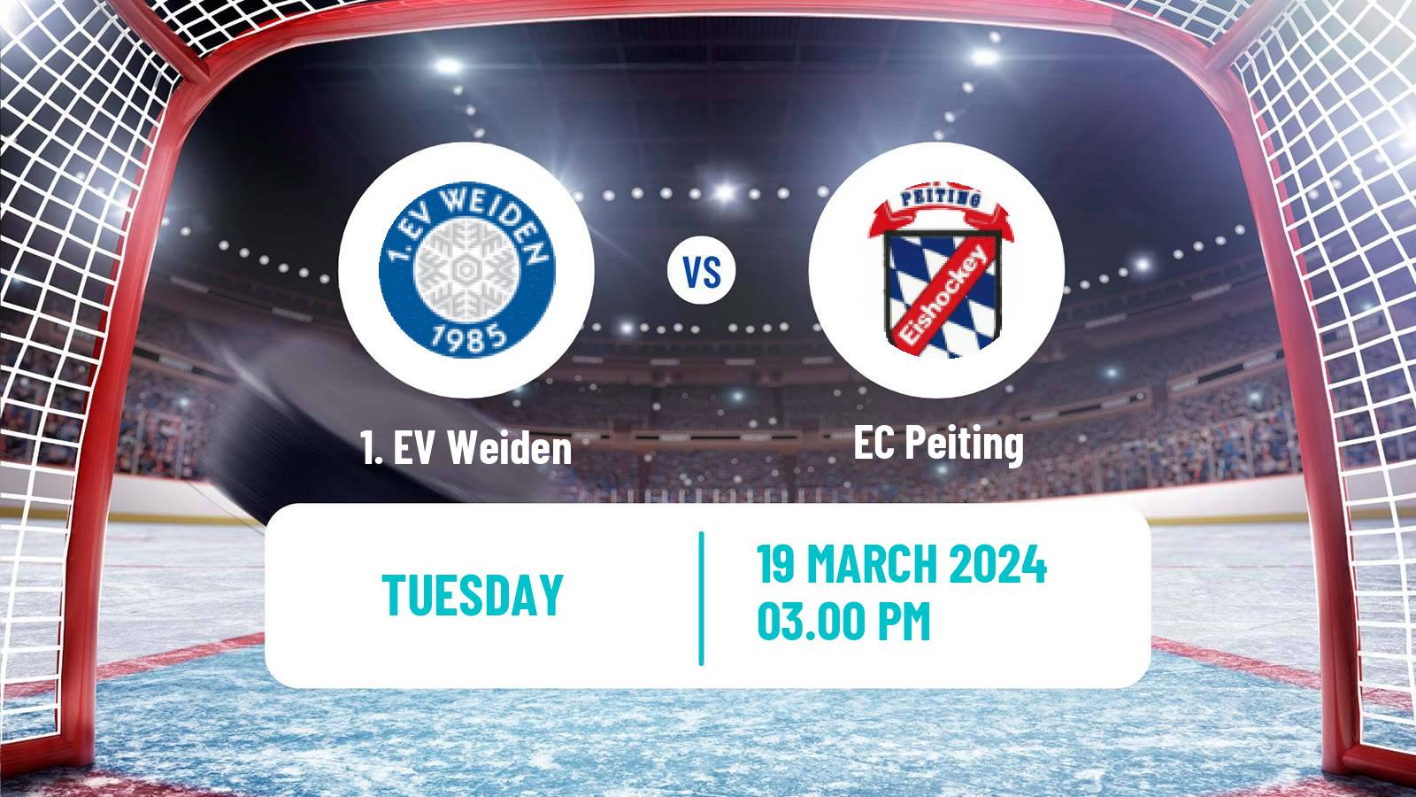 Hockey German Oberliga Hockey Weiden - Peiting