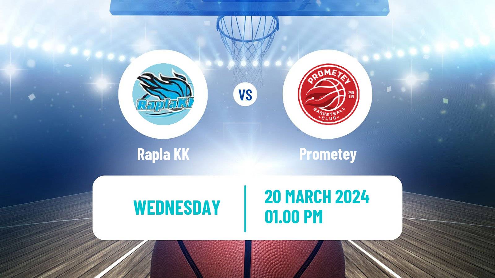 Basketball Estonian–Latvian Basketball League Rapla - Prometey