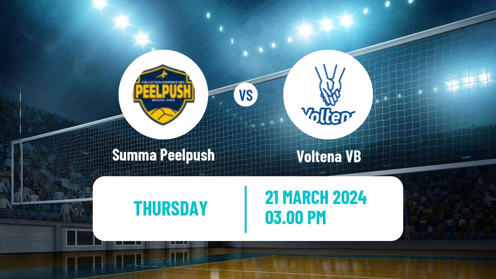 Volleyball Dutch Eredivisie Volleyball Women Summa Peelpush - Voltena