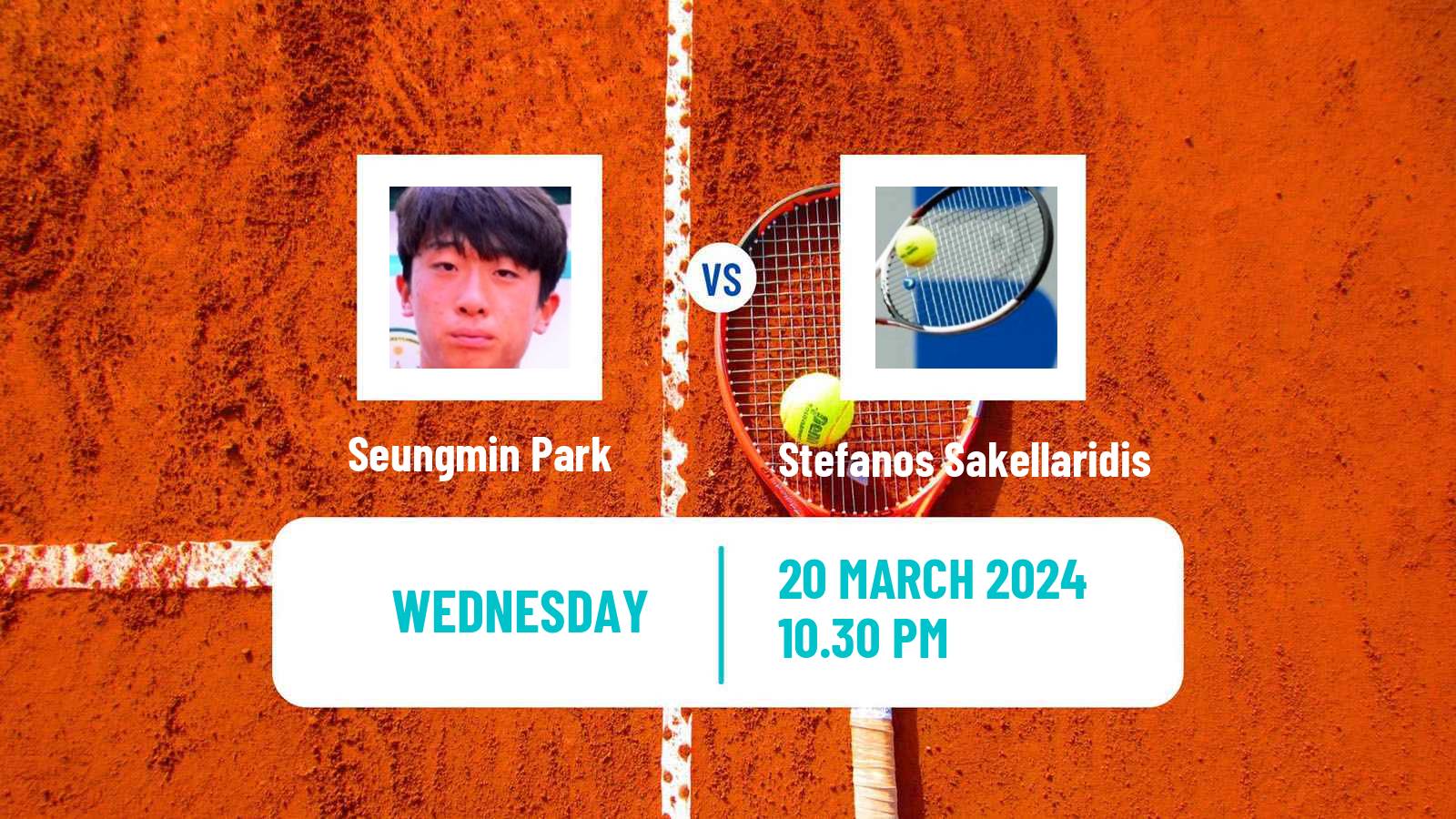 Tennis ITF M15 Nishi Tokyo Men Seungmin Park - Stefanos Sakellaridis