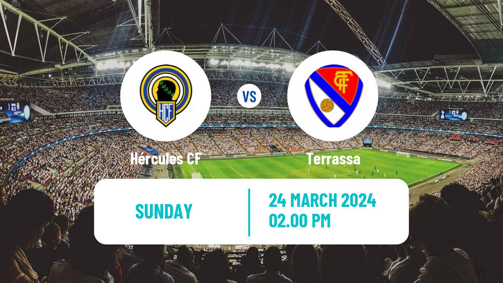 Soccer Spanish Segunda RFEF - Group 3 Hércules - Terrassa
