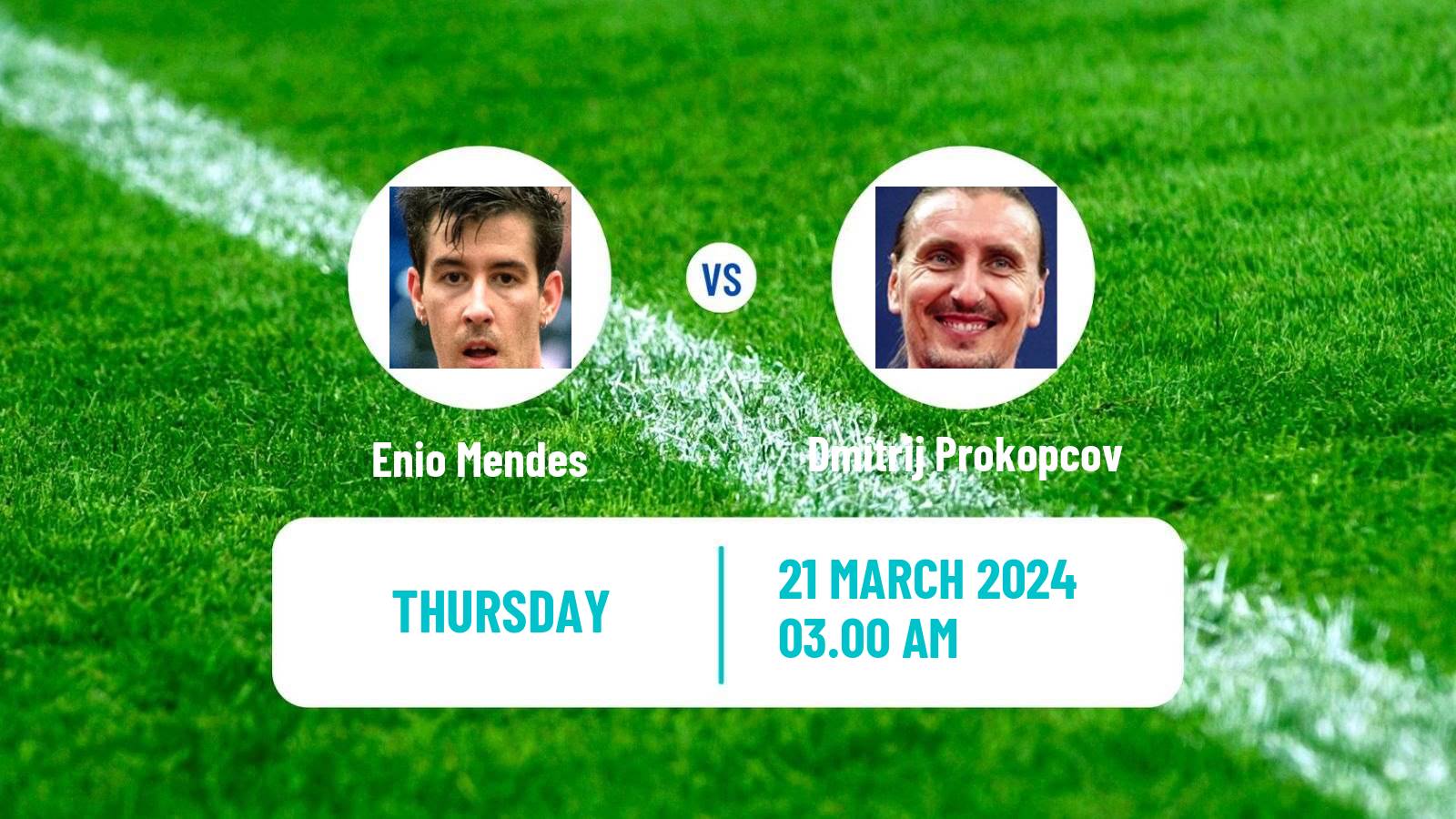 Table tennis Tt Star Series Men Enio Mendes - Dmitrij Prokopcov