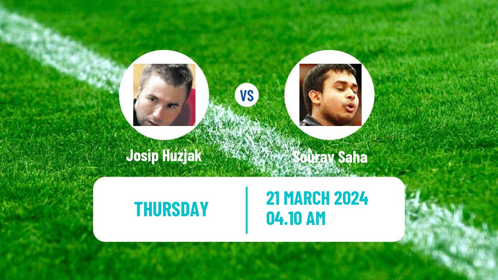 Table tennis Tt Star Series Men Josip Huzjak - Sourav Saha
