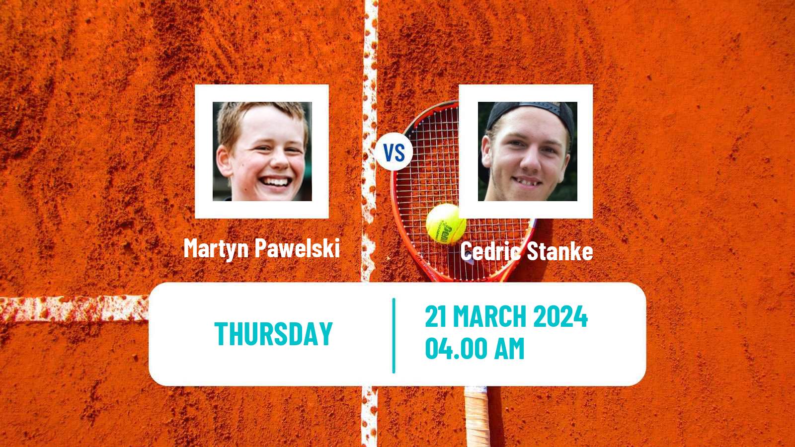 Tennis ITF M15 Sharm Elsheikh 8 Men Martyn Pawelski - Cedric Stanke