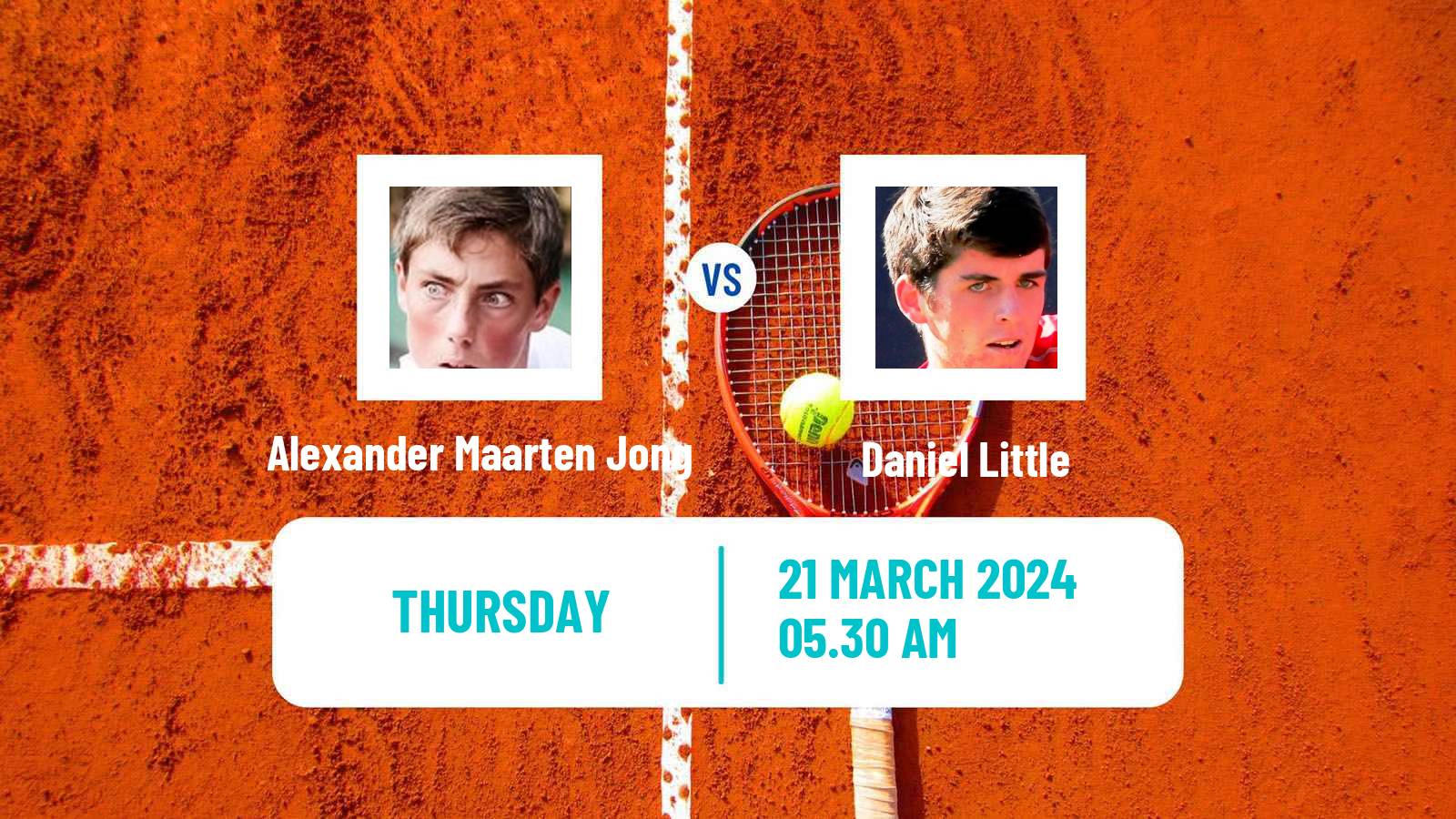 Tennis ITF M15 Sharm Elsheikh 8 Men Alexander Maarten Jong - Daniel Little