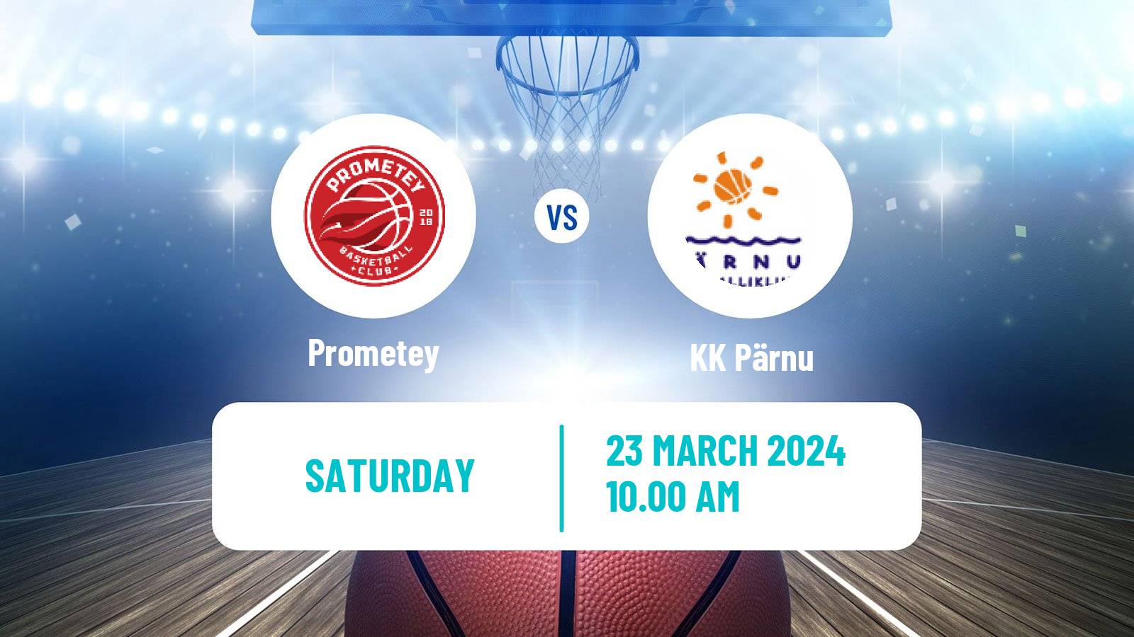 Basketball Estonian–Latvian Basketball League Prometey - Pärnu