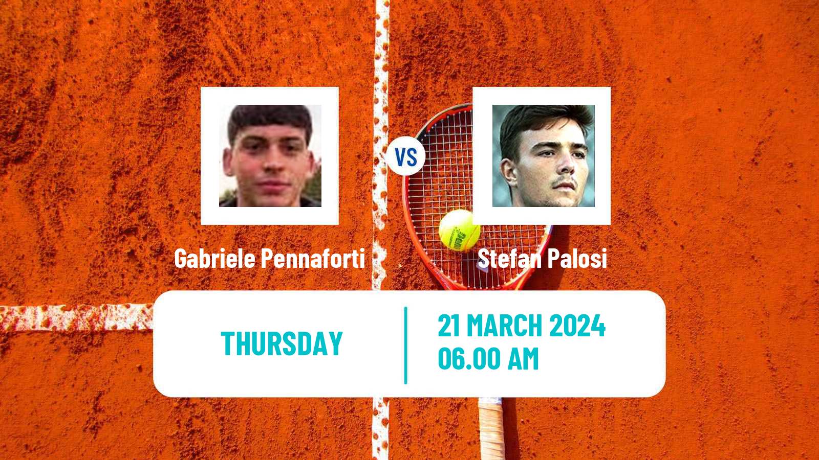 Tennis ITF M15 Alaminos Larnaca 2 Men Gabriele Pennaforti - Stefan Palosi