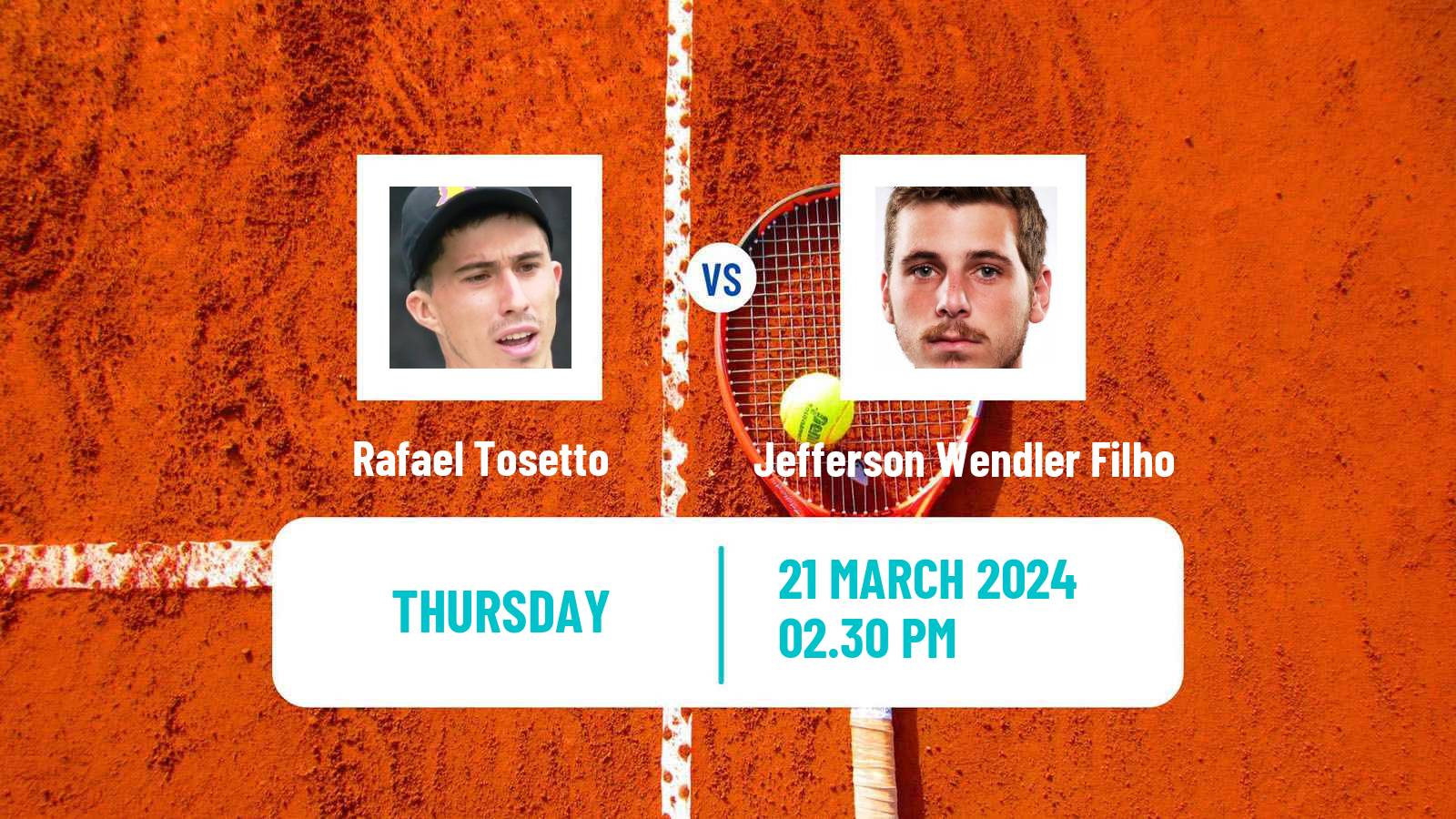 Tennis ITF M25 Maceio Men Rafael Tosetto - Jefferson Wendler Filho