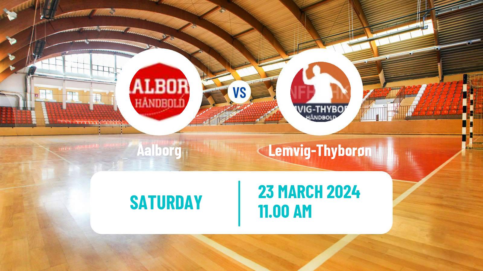Handball Danish Handbold Ligaen Aalborg - Lemvig-Thyborøn